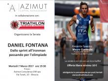 Daniel Fontana Ospite al DTTRI per il Triathlon Team Bike Gussago di Brescia